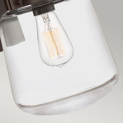 Quintiesse - Applique murale d'extérieur LASALLE M 1xE27/60W/230V IP44 bronze