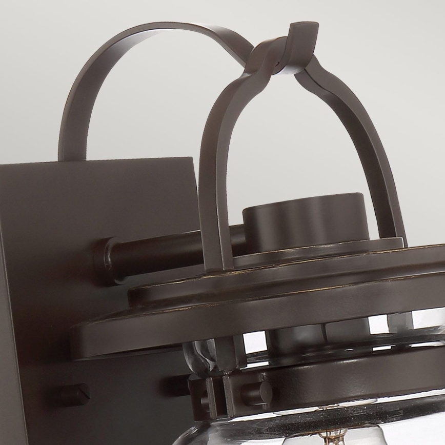 Quintiesse - Applique murale d'extérieur LASALLE S 1xE27/60W/230V IP44 bronze