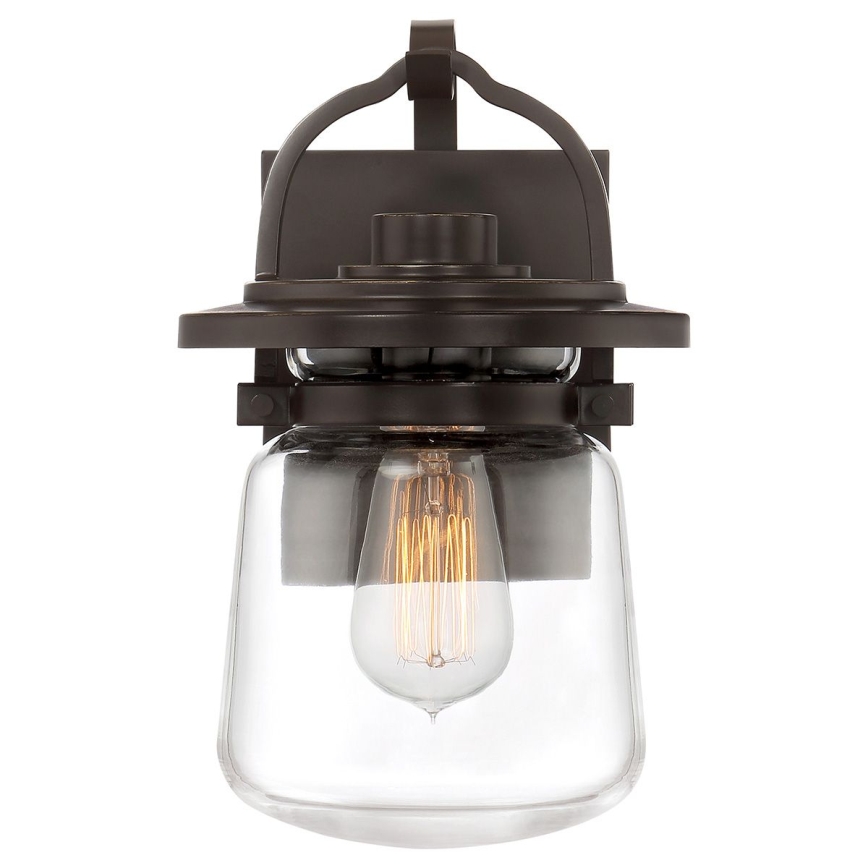 Quintiesse - Applique murale d'extérieur LASALLE S 1xE27/60W/230V IP44 bronze