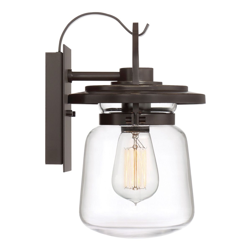 Quintiesse - Applique murale d'extérieur LASALLE S 1xE27/60W/230V IP44 bronze