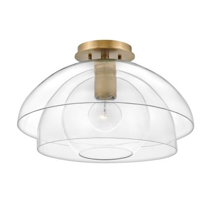 Quintiesse - Suspension sur tige LOTUS 1xE27/60W/230V Ø 40,7 cm doré