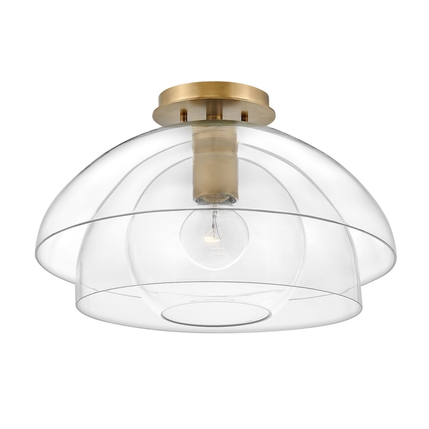 Quintiesse - Suspension sur tige LOTUS 1xE27/60W/230V Ø 40,7 cm doré
