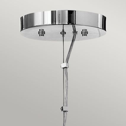 Quintiesse - Suspension LED sur câble MONDO 3xG9/3W/230V Ø 45,7 cm chromé brillant
