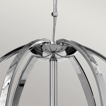 Quintiesse - Suspension LED sur câble MONDO 3xG9/3W/230V Ø 45,7 cm chromé brillant