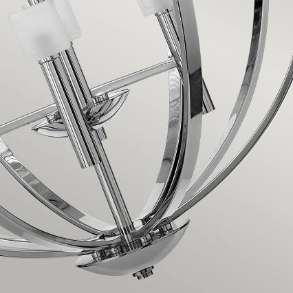 Quintiesse - Suspension LED sur câble MONDO 8xG9/3W/230V Ø 71,3 cm chrome brillant
