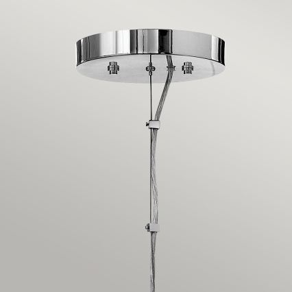 Quintiesse - Suspension LED sur câble MONDO 8xG9/3W/230V Ø 71,3 cm chrome brillant