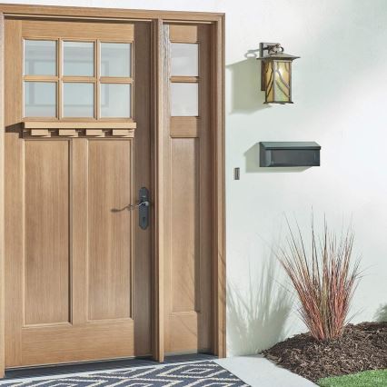 Quintiesse - Applique murale d'extérieur MORRIS L 1xE27/60W/230V IP44 bronze