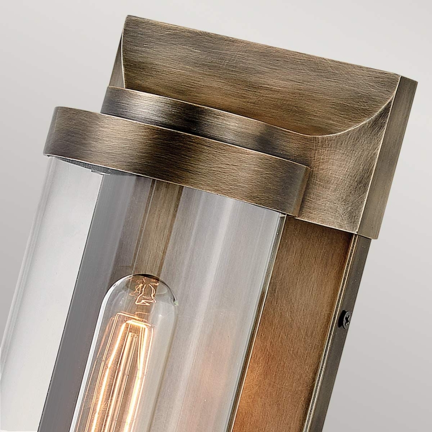 Quintiesse - Applique murale d'extérieur PEARSON M 1xE27/60W/230V IP44 bronze