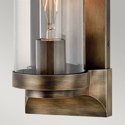 Quintiesse - Applique murale d'extérieur PEARSON M 1xE27/60W/230V IP44 bronze