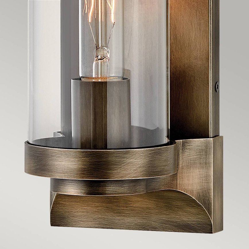 Quintiesse - Applique murale d'extérieur PEARSON M 1xE27/60W/230V IP44 bronze