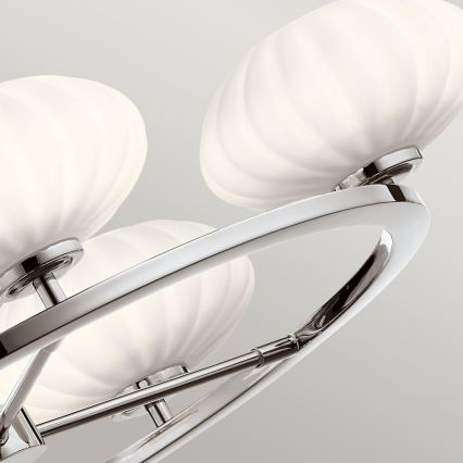 Quintiesse - Lustre LED pour salle de bains sur tige PIM 5xG9/3W/230V Ø 71,1 cm IP44 chrome brillant