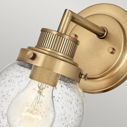 Quintiesse - Applique murale pour salle de bains POPPY 1xE27/60W/230V IP44 dorée