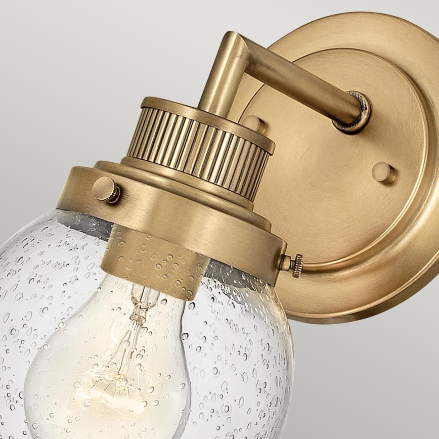 Quintiesse - Applique murale pour salle de bains POPPY 1xE27/60W/230V IP44 dorée