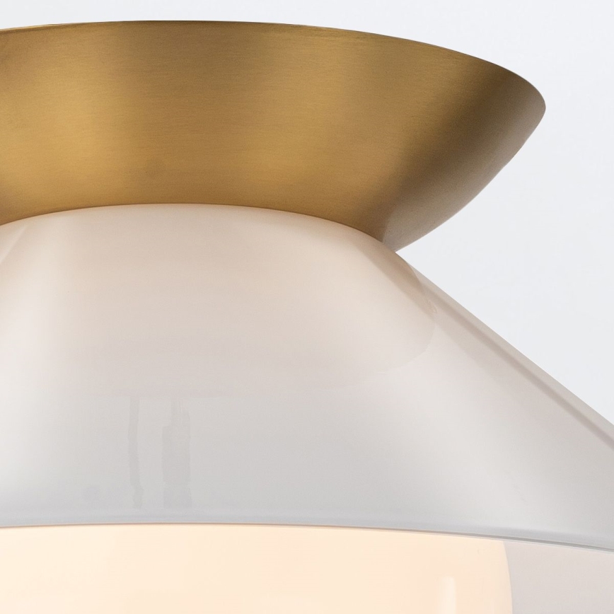 Quintiesse - Plafonnier SAUCER 1xE27/40W/230V Ø 36,6 cm doré