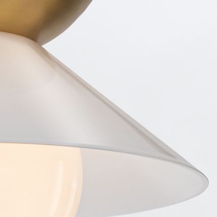 Quintiesse - Plafonnier SAUCER 1xE27/40W/230V Ø 36,6 cm doré