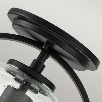 Quintiesse - Plafonnier SOMERSET 1xE27/60W/230V Ø 28,2 cm noir