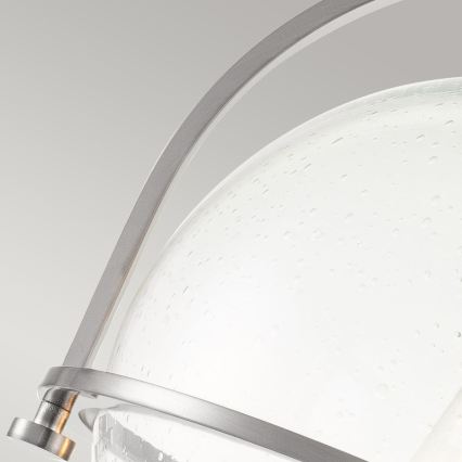 Quintiesse - Plafonnier SOMERSET 1xE27/60W/230V Ø 28,2 cm chrome mat