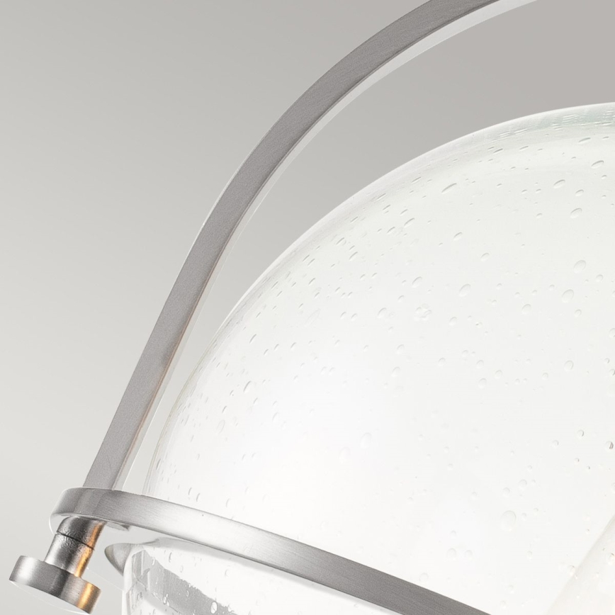 Quintiesse - Plafonnier SOMERSET 1xE27/60W/230V Ø 28,2 cm chrome mat