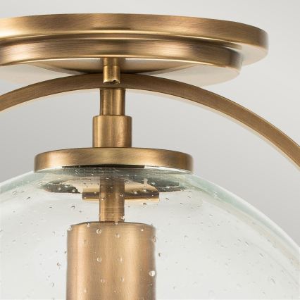 Quintiesse - Plafonnier SOMERSET, 1 x culot E27, 60 W, 230 V, Ø 28,2 cm, doré