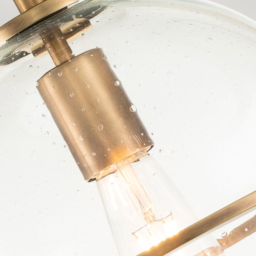 Quintiesse - Plafonnier SOMERSET, 1 x culot E27, 60 W, 230 V, Ø 28,2 cm, doré