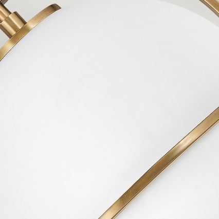 Quintiesse - Plafonnier SOMERSET 1xE27/60W/230V Ø 28,2 cm doré