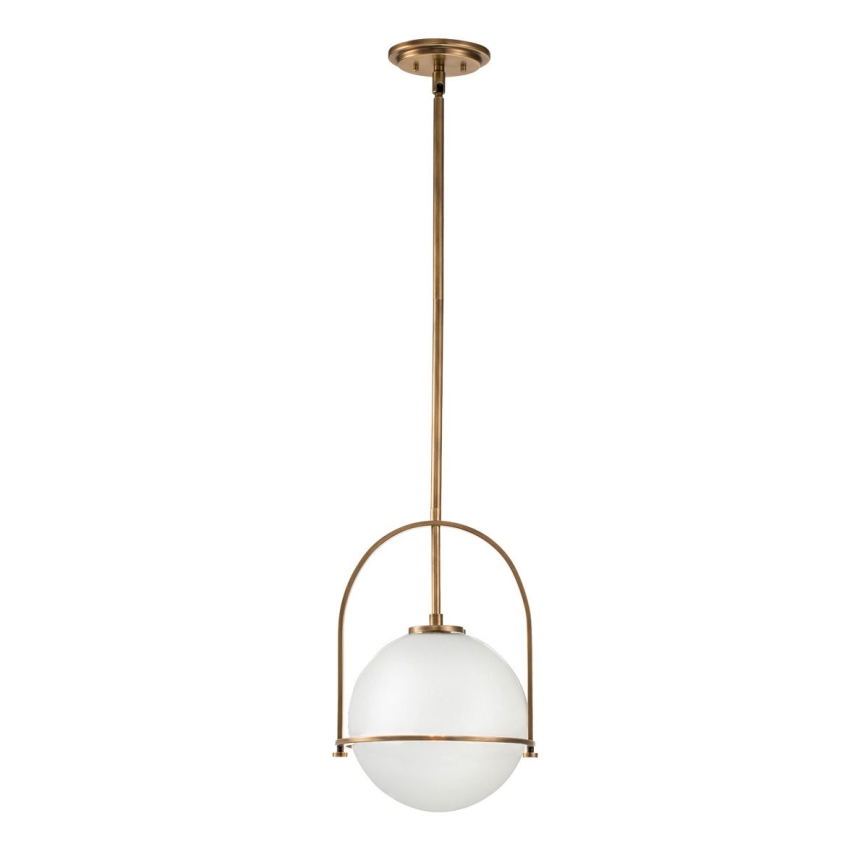 Quintiesse - Suspension sur tige SOMERSET 1x E27/60W/230V Ø 28,9 cm bronze