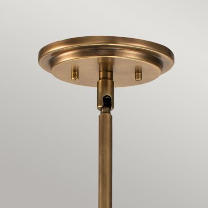 Quintiesse - Suspension sur tige SOMERSET 1x E27/60W/230V Ø 28,9 cm bronze