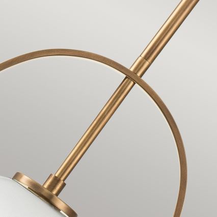 Quintiesse - Suspension sur tige SOMERSET 1x E27/60W/230V Ø 28,9 cm bronze