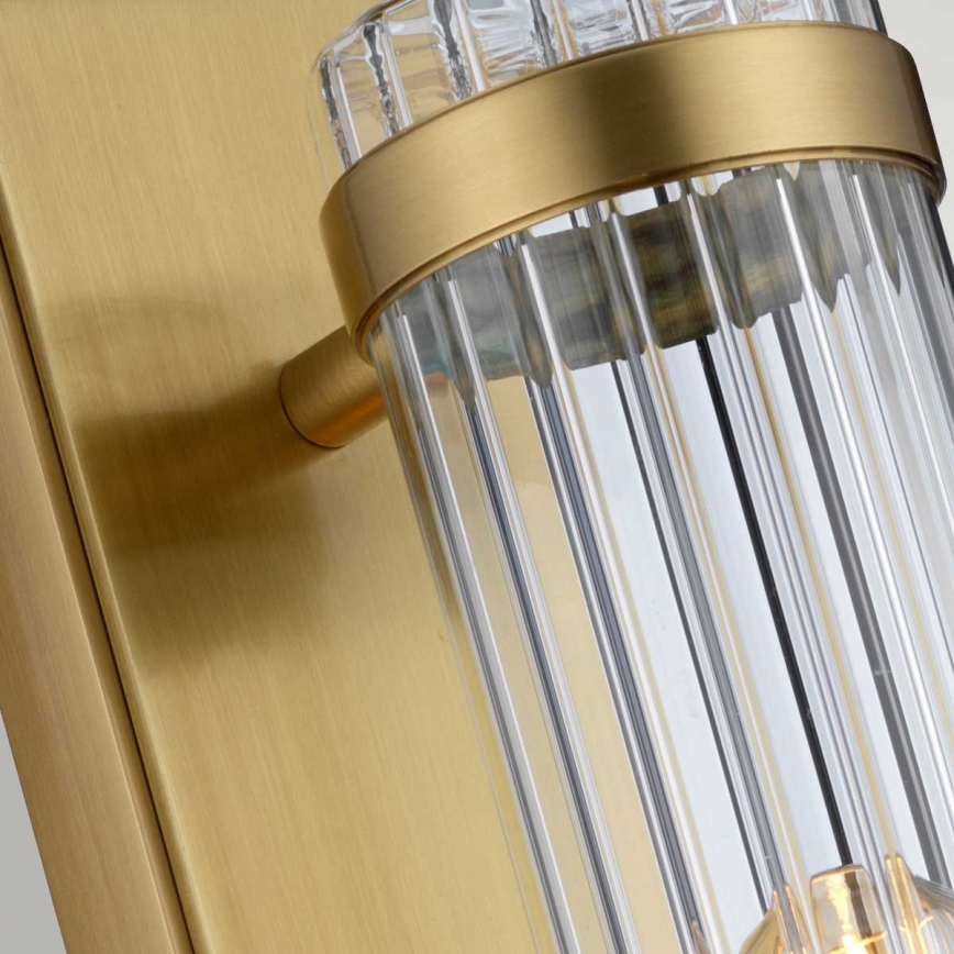 Quintiesse - Applique murale LED pour salle de bains WELLINGTON 1xE27/7W/230V IP44 dorée