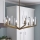 Quintiesse - Suspension sur tige NYE 6xE14/40W/230V Ø 71,1 cm dorée