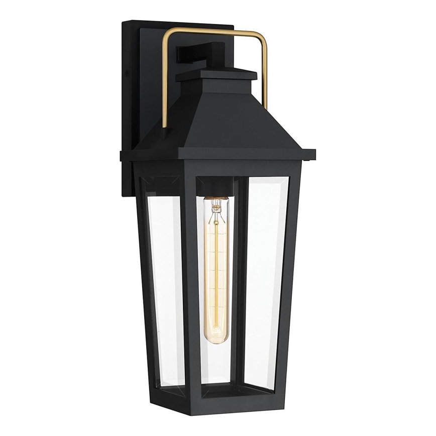 Quoizel - Applique murale d'extérieur BUCKLEY M 1xE27/40W/230V IP44 noire