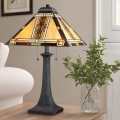 Quoizel - Lampe de table Tiffany NAVAJO 2xE27/60W/230V