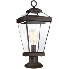 Quoizel - Lampe d'extérieur RAVINE 1xE27/60W/230V IP44 noire