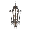 Quoizel - Lustre à chaîne MARQUETTE 6xE14/60W/230V bronze