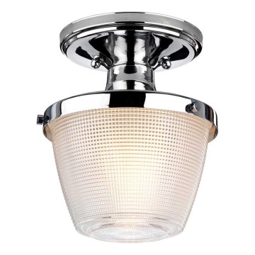 Quoizel - Plafonnier de salle de bain DUBLIN 1xE27/40W/230V IP44 chrome brillant