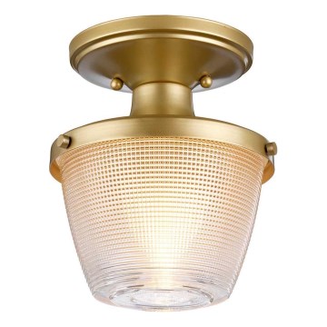 Quoizel - Plafonnier de salle de bain DUBLIN 1xE27/40W/230V IP44 doré