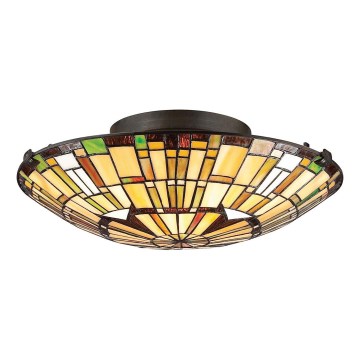 Quoizel - Plafonnier REED 2xE27/60W/230V d. 42 cm