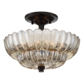 Quoizel - Plafonnier WHITECAP 3xE14/40W/230V d. 29,7 cm
