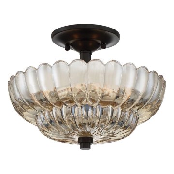 Quoizel - Plafonnier WHITECAP 3xE14/40W/230V d. 29,7 cm