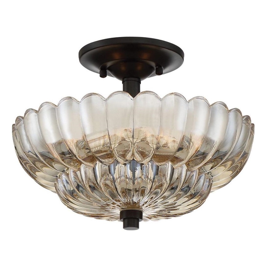 Quoizel - Plafonnier WHITECAP 3xE14/40W/230V d. 29,7 cm