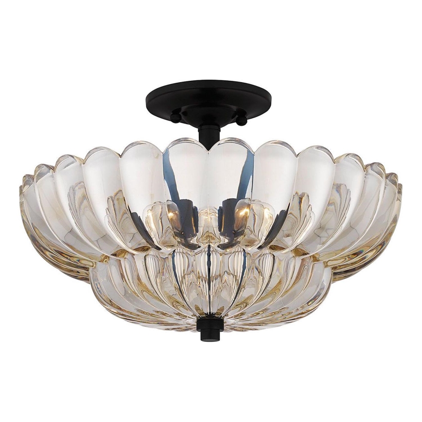 Quoizel - Plafonnier WHITECAP 4xE14/40W/230V d. 39,5 cm