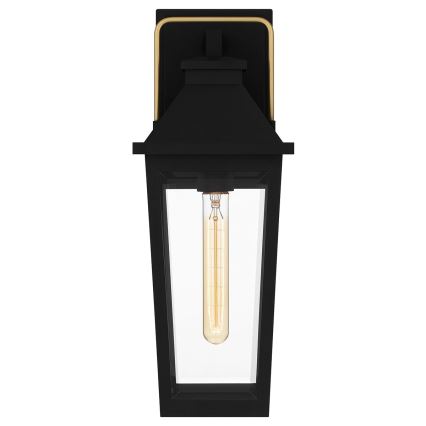 Quoizel - Applique murale d'extérieur BUCKLEY M 1xE27/40W/230V IP44 noire