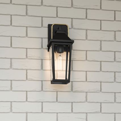 Quoizel - Applique murale extérieure BUCKLEY 1xE27/40W/230V IP44 noir
