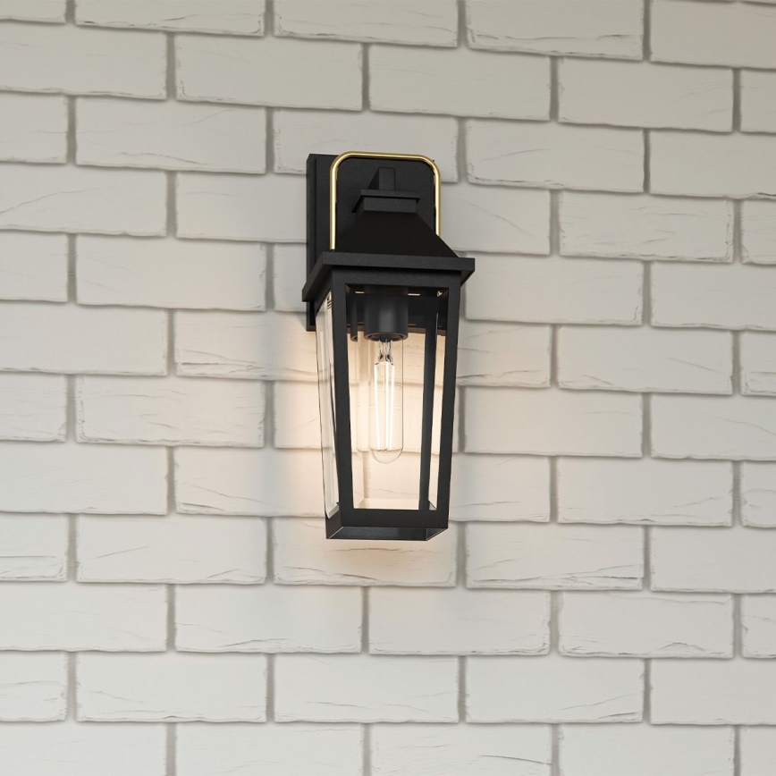 Quoizel - Applique murale extérieure BUCKLEY 1xE27/40W/230V IP44 noir