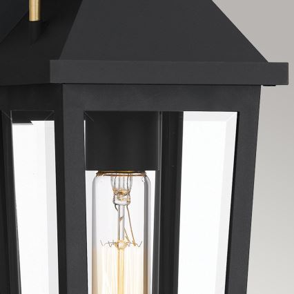 Quoizel - Applique murale extérieure BUCKLEY 1xE27/40W/230V IP44 noir