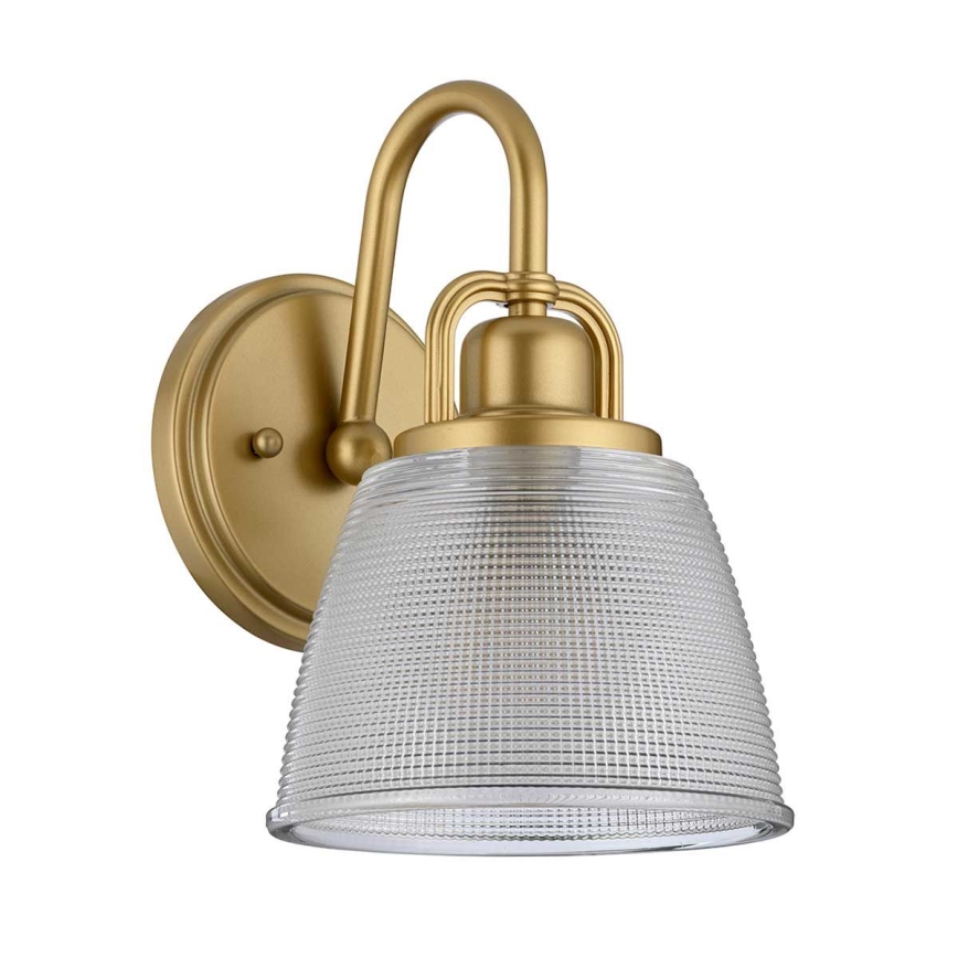 Quoizel - Applique murale LED salle de bain DUBLIN 1xG9/3W/230V IP44 doré