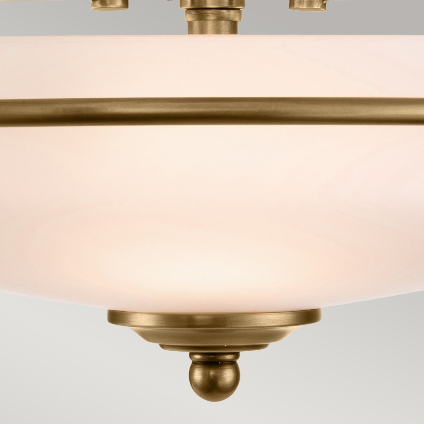 Quoizel - Plafonnier GRIFFIN 3xE27/60W/230V bronze