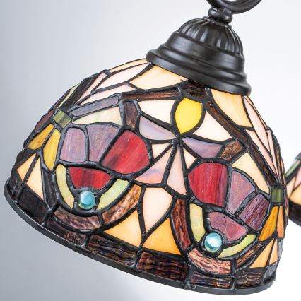 Quoizel - Suspension Tiffany LARISSA 3xE27/60W/230V Ø 63,6 cm