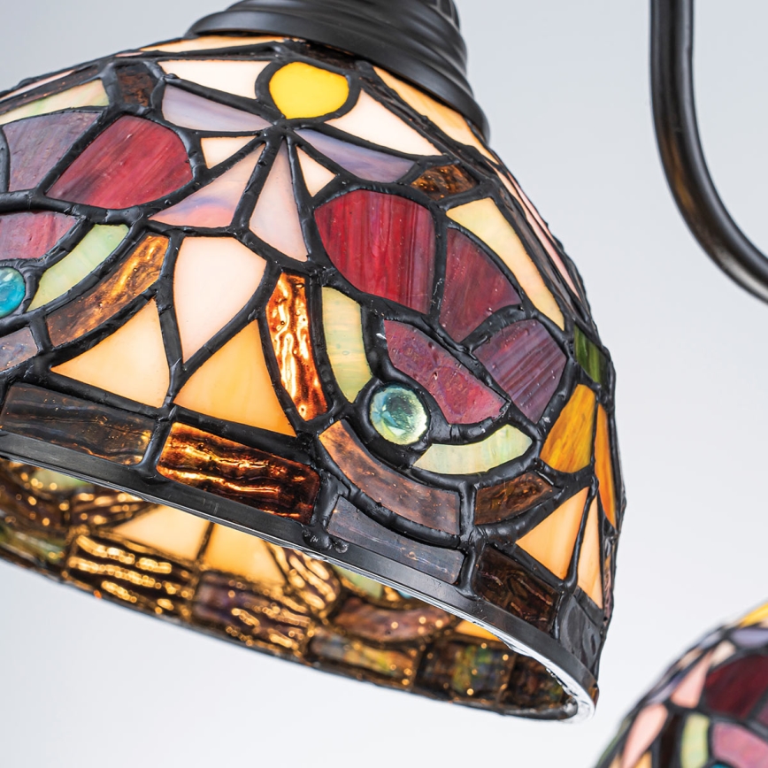 Quoizel - Suspension Tiffany LARISSA 3xE27/60W/230V Ø 63,6 cm