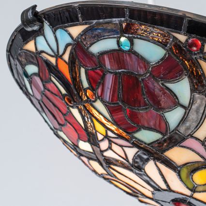 Quoizel - Plafonnier Tiffany LARISSA 2xE27/40W/230V Ø 41,2 cm